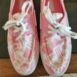 Brand New Sperry Anchors in pink